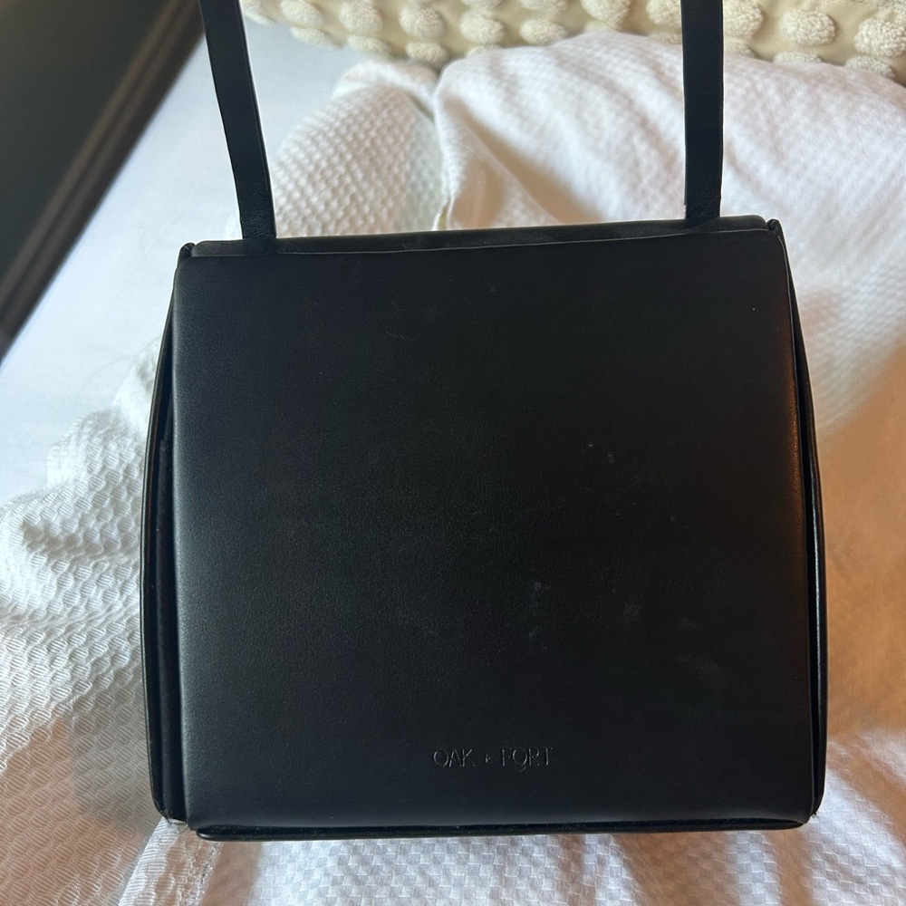 Black Vegan Leather Women Bag